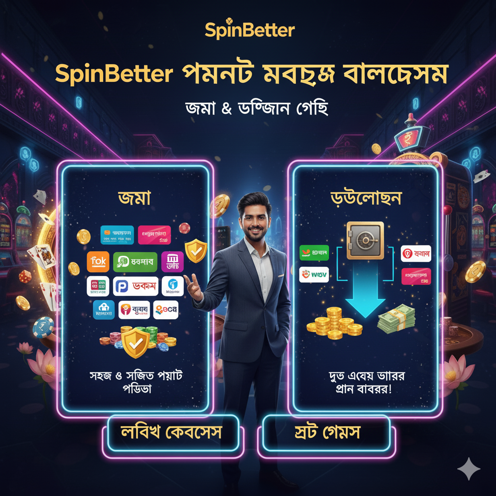 স্পিনবেটার পেমেন্ট মেথডস বাংলাদেশ – জমা ও উত্তোলন গাইড
