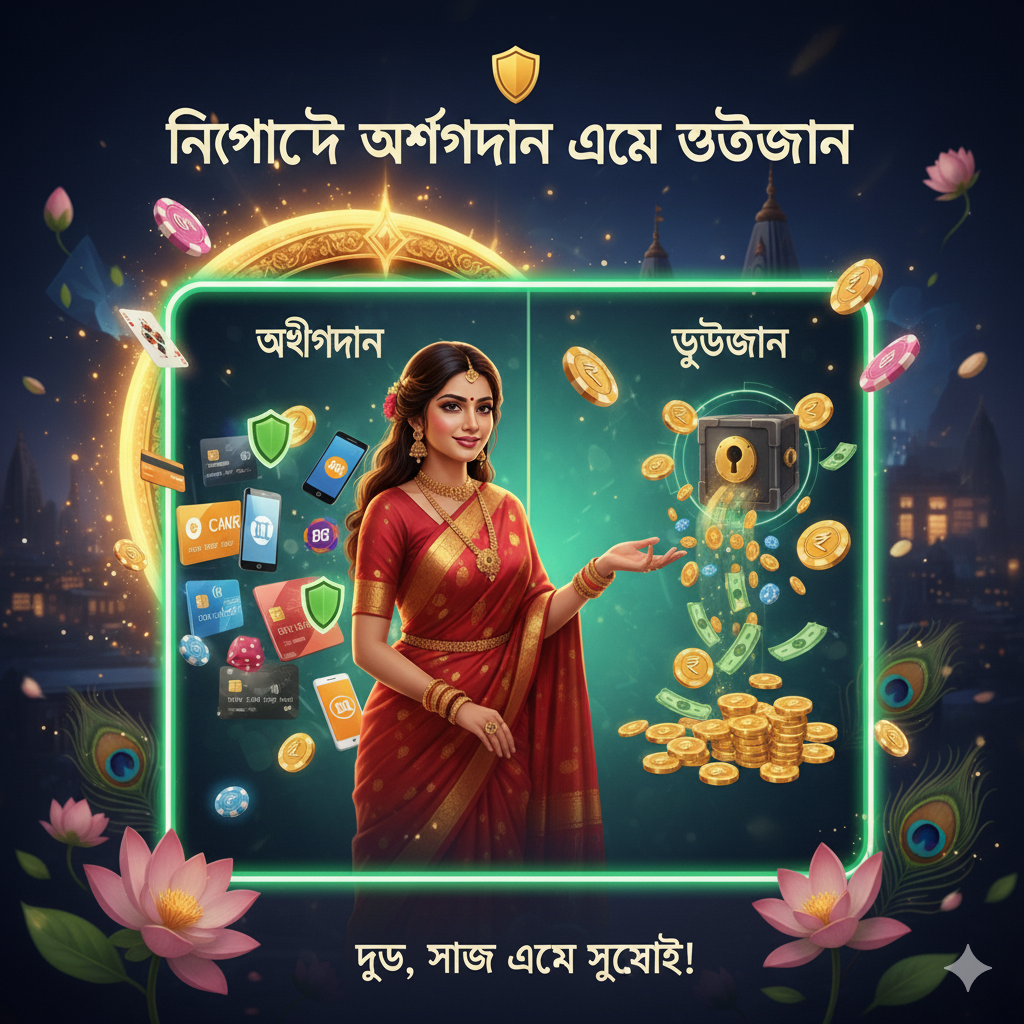 নিরাপদে অর্থপ্রদান এবং উত্তোলন